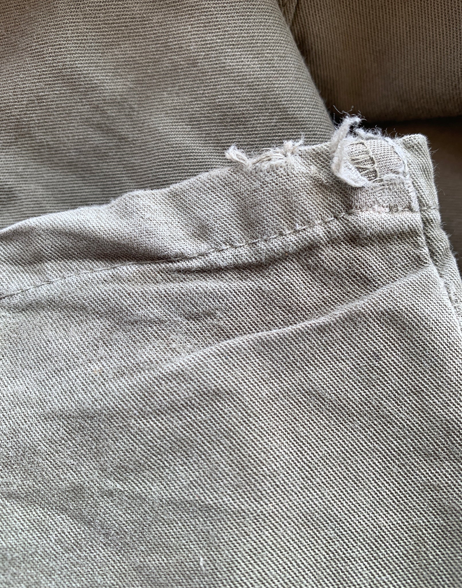 Vintage Y2K Benetton Cotton Cargo Pants - Size S/M