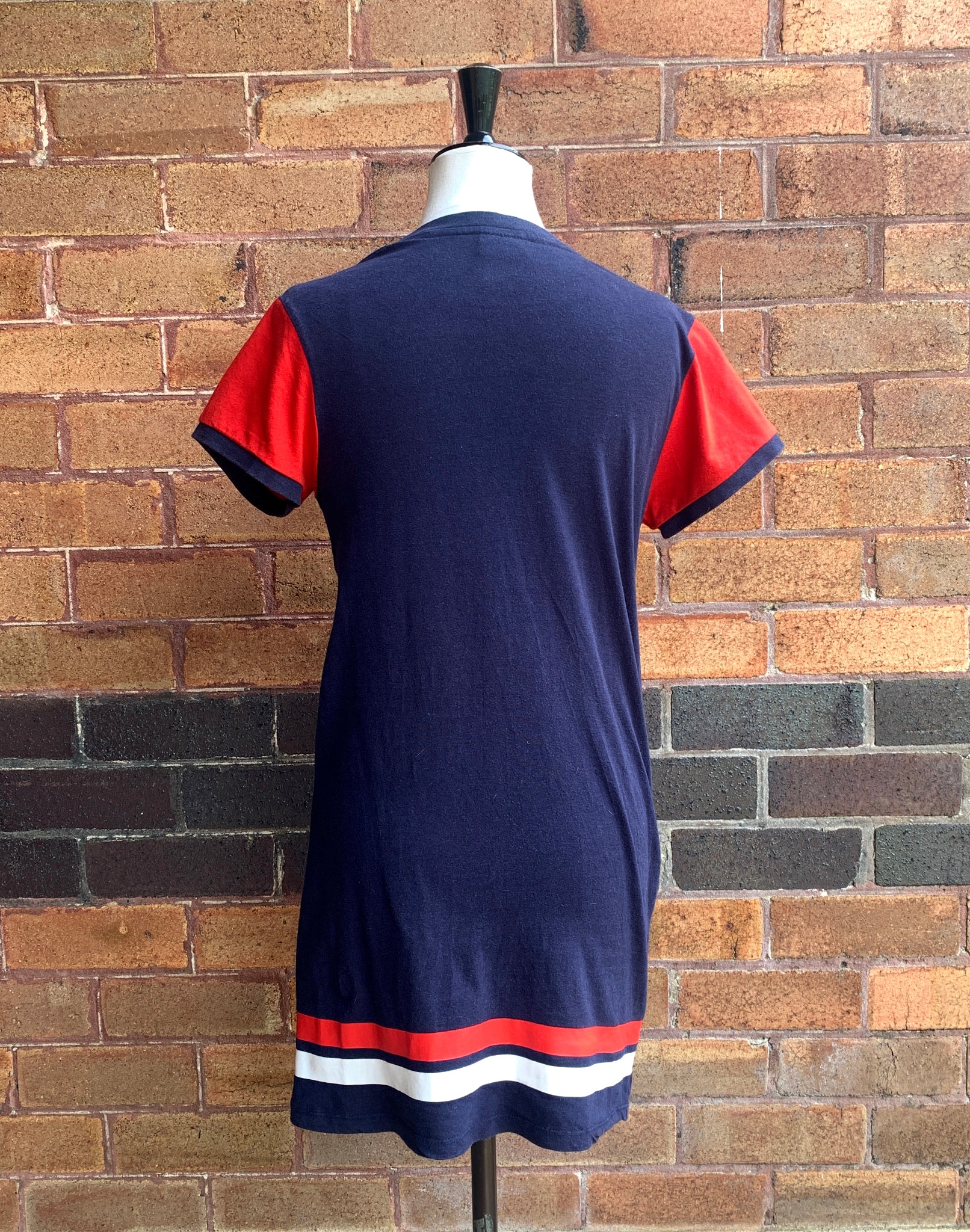 Vintage 90's / Y2K Fila Blue T-Shirt Dress - Size S