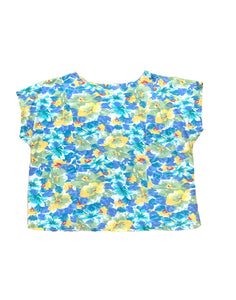 Vintage 80's Floral TShirt - Size L / XL