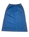 Vintage 90's Denim Midi Skirt - Size M / L