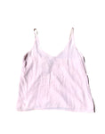 Vintage Bardot Pink Camisole Top - Size M