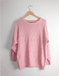 Vintage 80's Katies Pale Pink Jumper - Size S/M