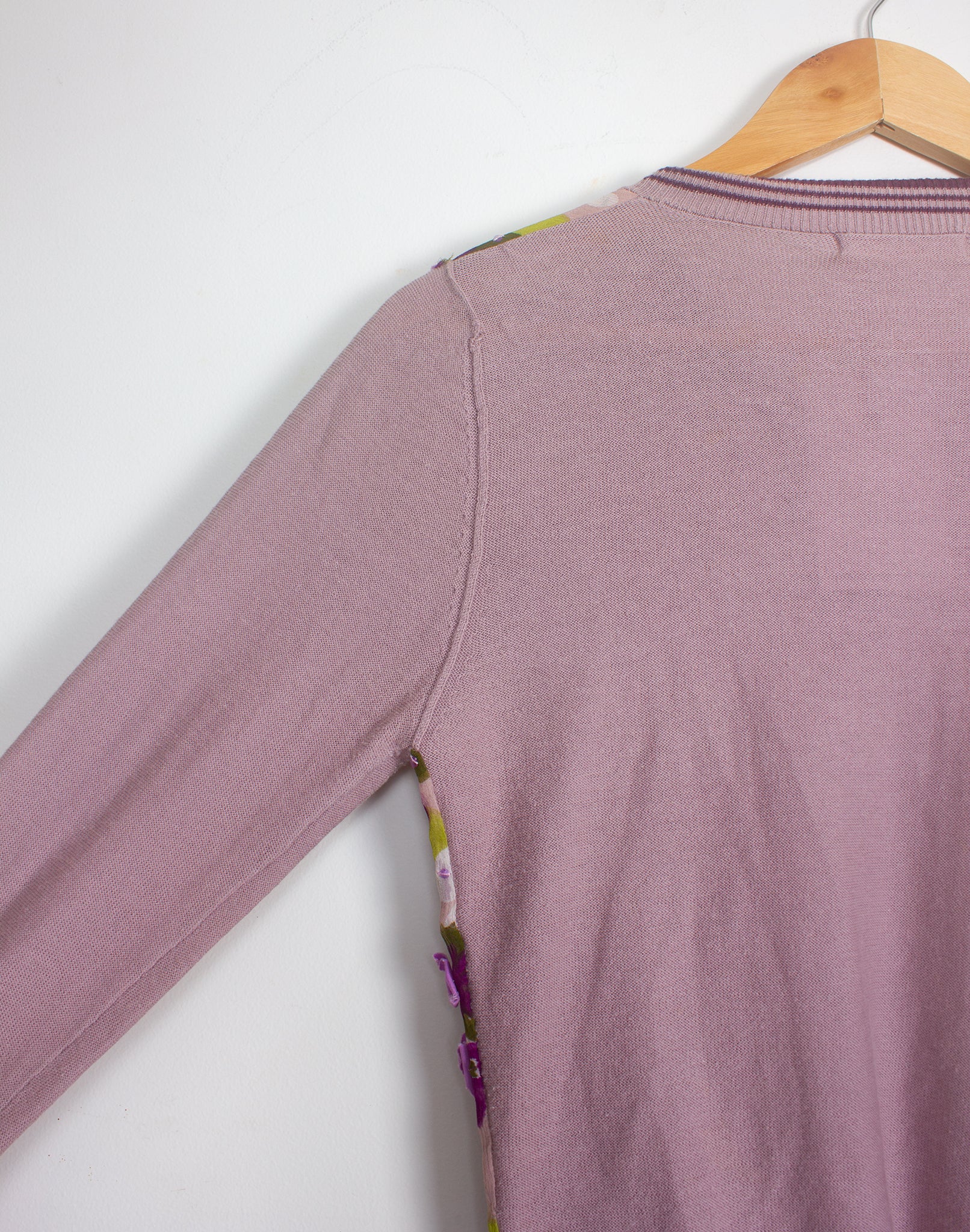 Alannah Hill Lilac Zip Cardigan - Size S/M