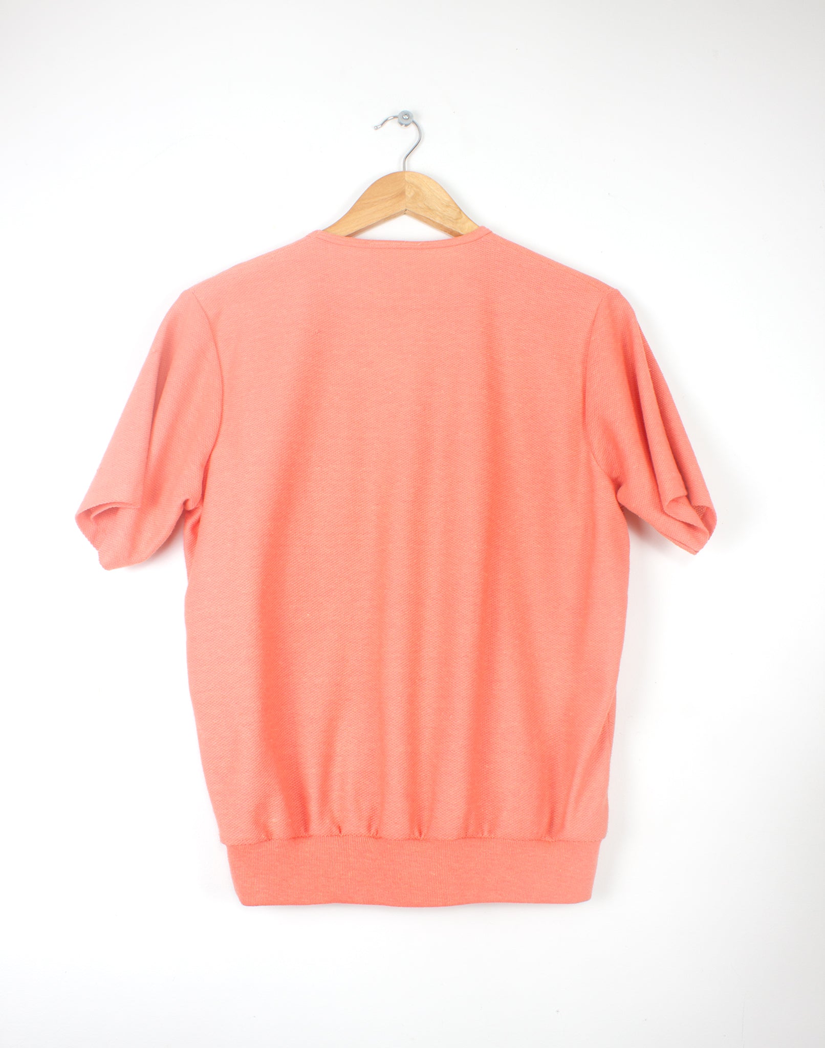 Vintage 80's Peachy Orange Sport Top - Size M / L