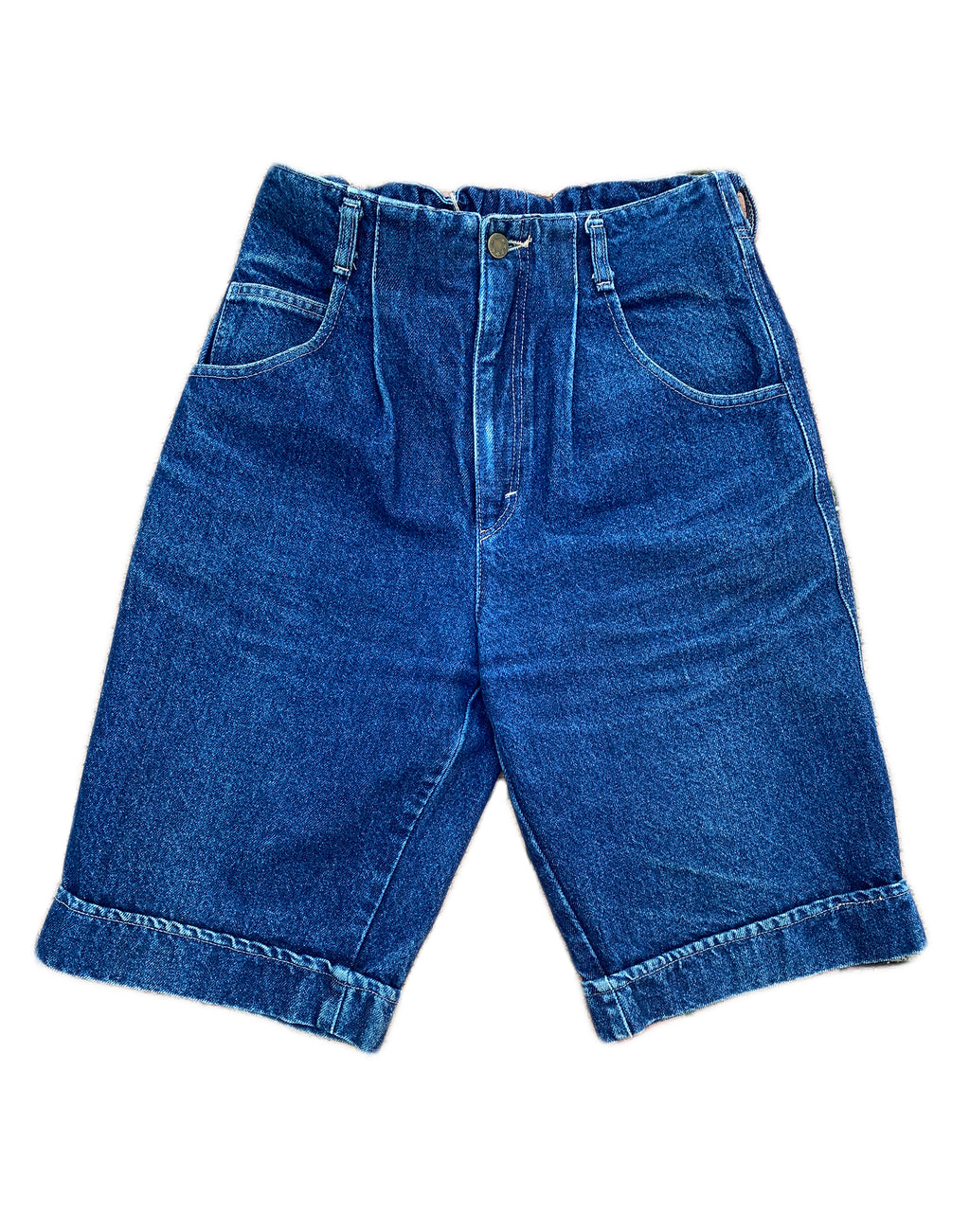 Vintage 80's Geiger Down Under Denim Long Shorts - Size S