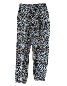 Leopard Print Guess Jogger Pant Size XS