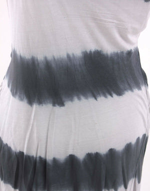 Stussy Grey White Reveal T Dress - Size 10