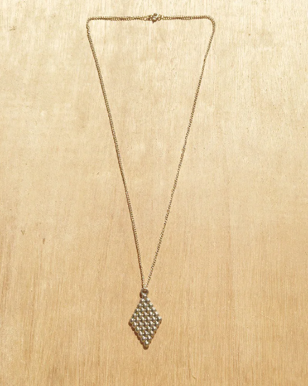 KV Handmade Jewellery Diamond Necklace Long