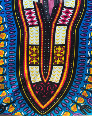 Bright Hippy Tribal Cotton Tunic