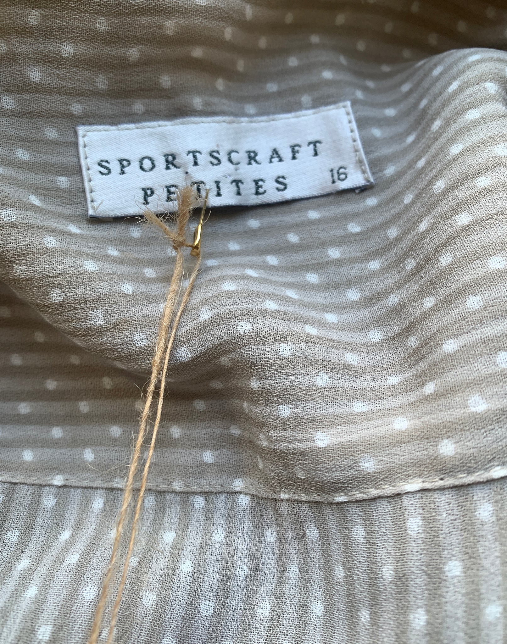 Sportscraft Vintage 80's Pale Spot Twin Set