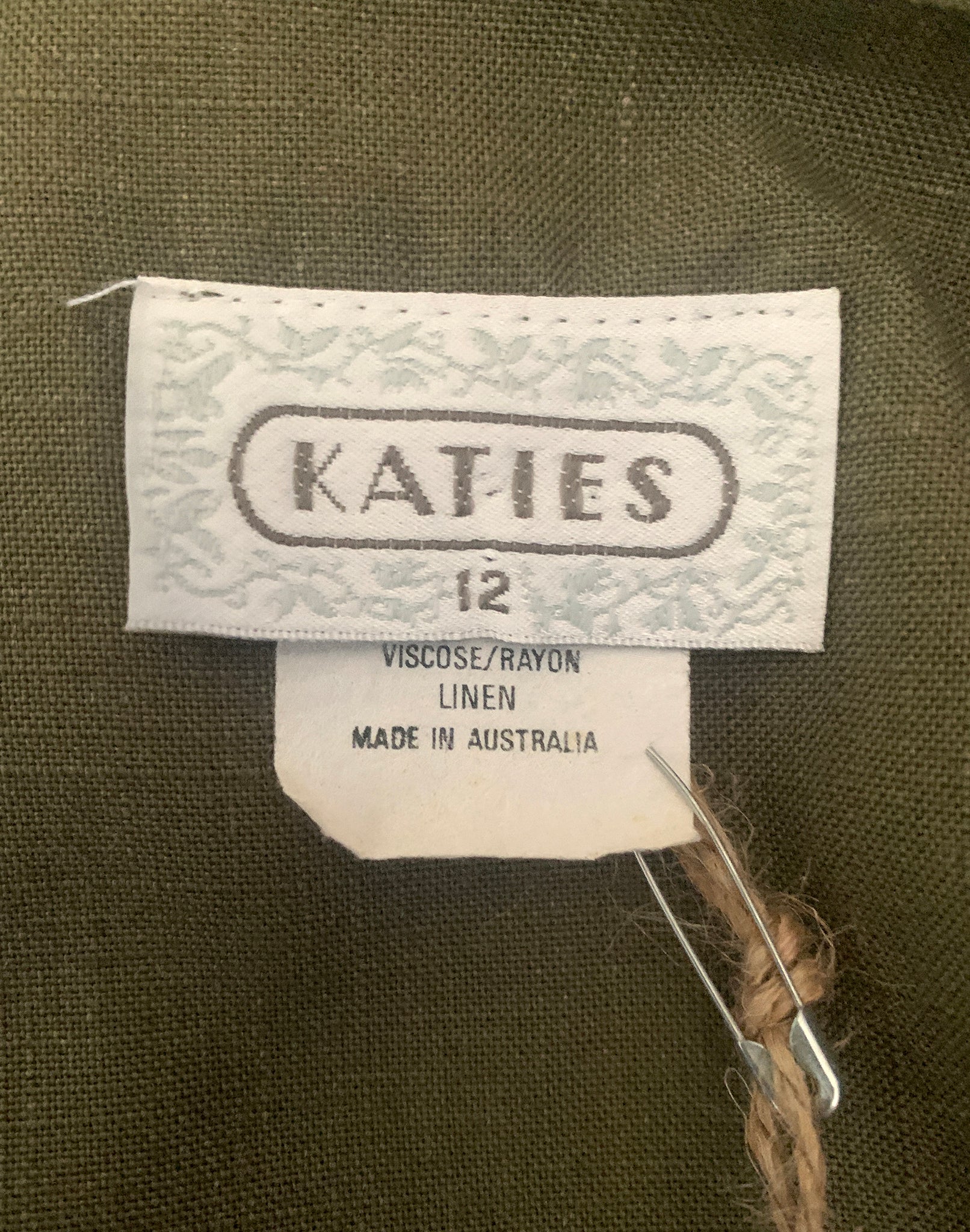 Vintage 90's Katies Lightweight Linen Jacket - Size M