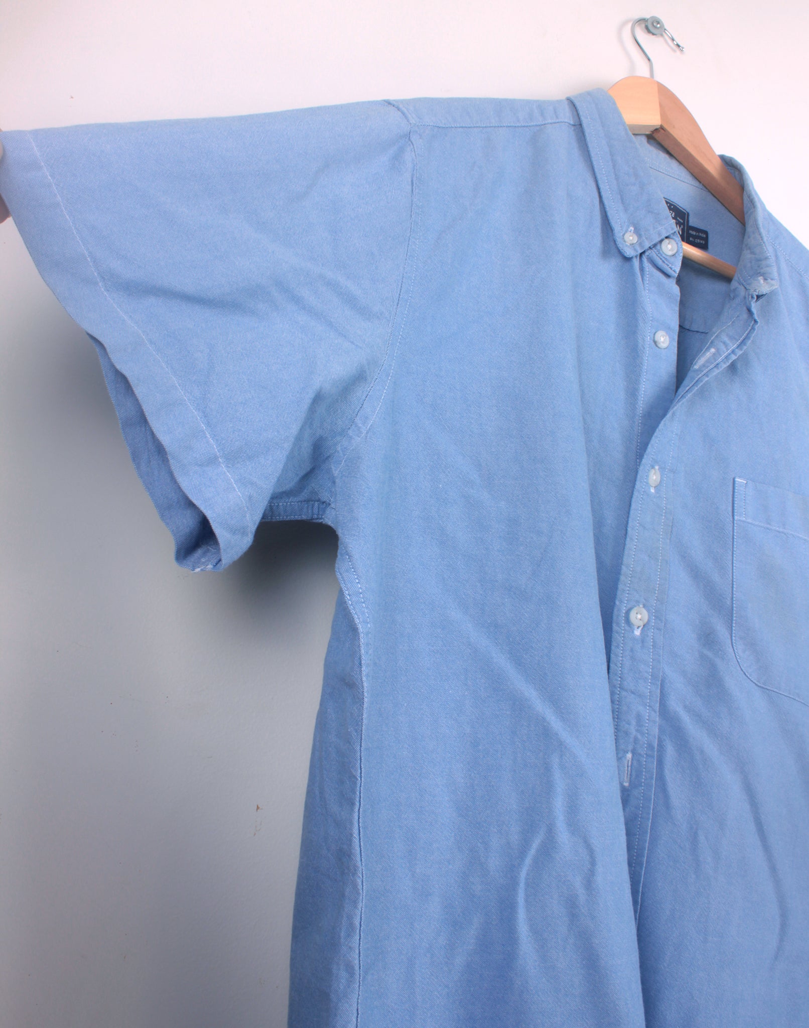 Topman Denim Blue Shirt - Size XLarge