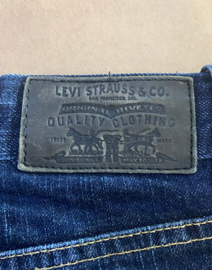 Vintage 00's Original Levi's Jeans Black Label Trouser Cut