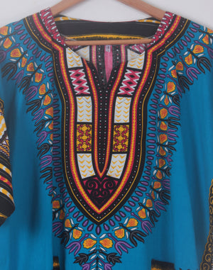 Bright Hippy Tribal Cotton Tunic