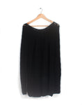 Seed Black Cotton Crochet Long Sweater - Size M