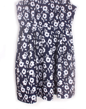 Hi There Karen Walker Navy Daisy Dress - Size L 16