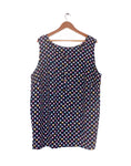 Vintage 80's Clothing Co Navy Polka Singlet Blouse - Size XL / XXL