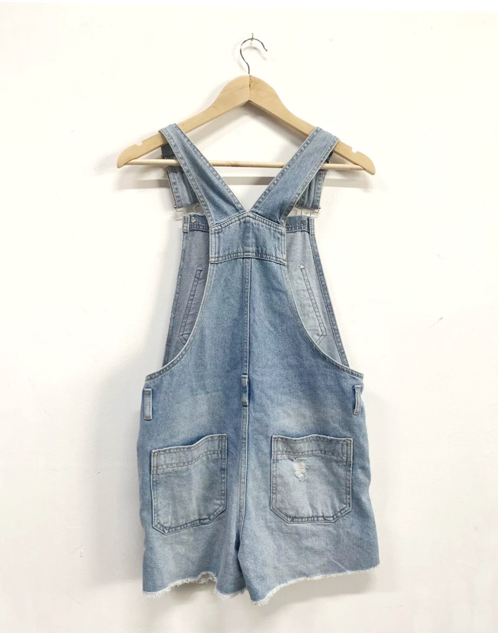 Topshop dungaree shorts clearance