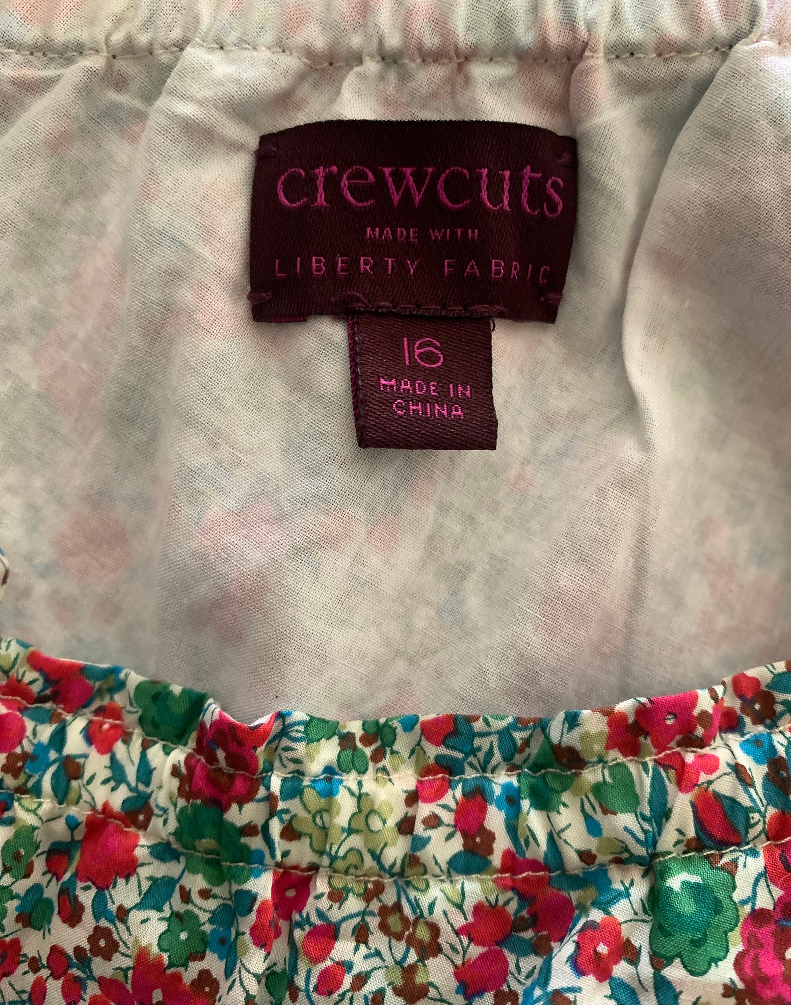 CrewCuts Liberty Floral Frill Dress - Size 8