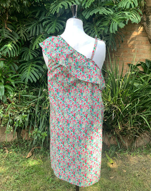 CrewCuts Liberty Floral Frill Dress - Size 8
